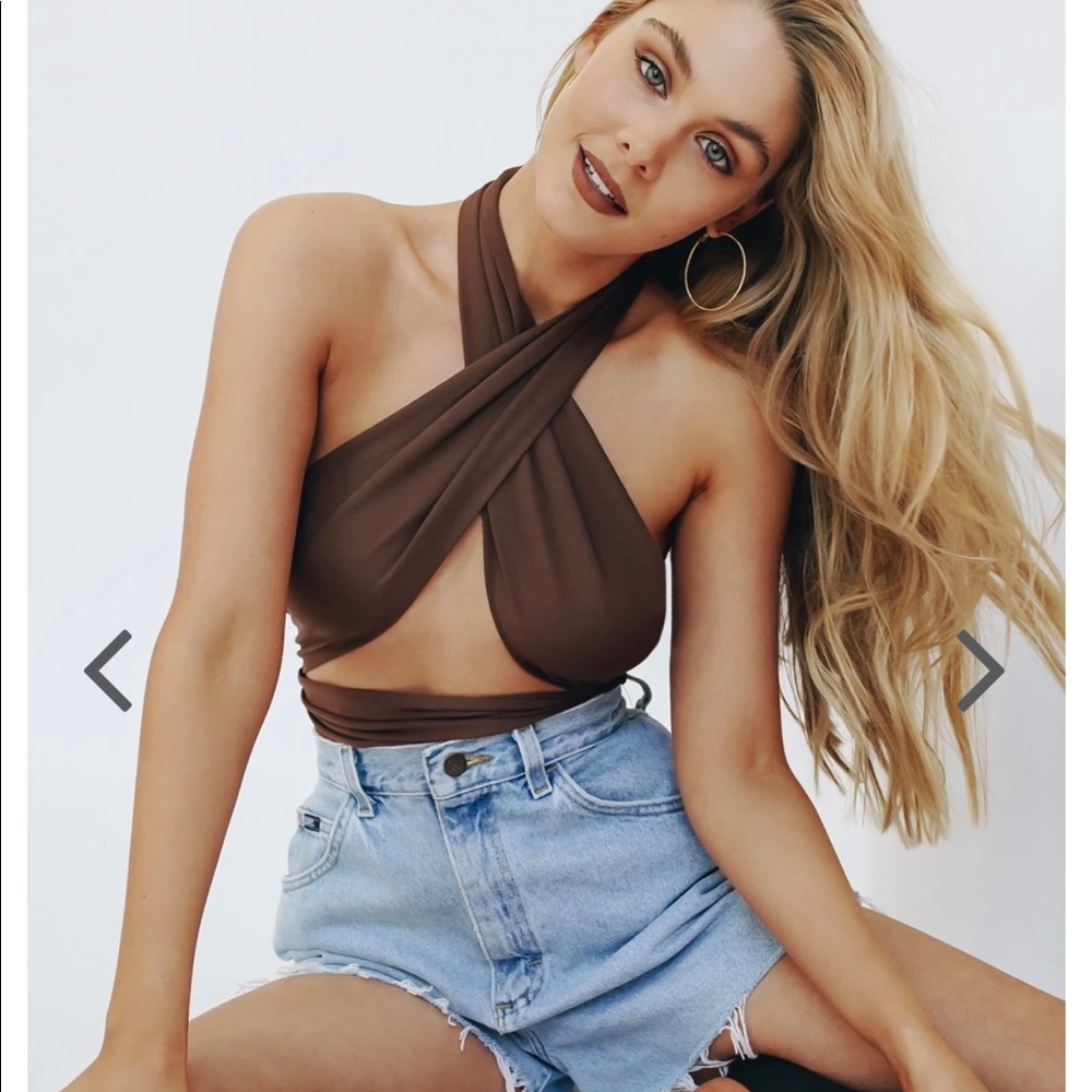 NWT Verge Girl Wild World halter top